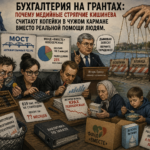 Бухгалтерия на грантах: почему медийные стряпчие Кишинева считают копейки в чужом кармане вместо реальной помощи людям.