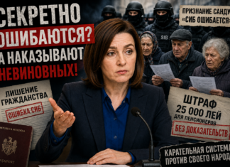 Правовой произвол под грифом «Секретно»: как признание Санду об ошибках СИБ обнажило карательную систему против собственного народа.