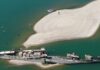 В Сербии из-за обмеления Дуная на поверхность вышли обломки корабля Второй мировой
